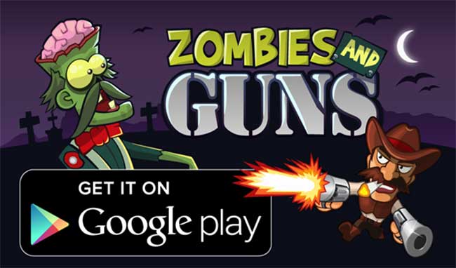 Zombies and Guns - A free zombie shooter game from the Wild West!
