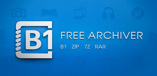 app review and test of B1 Free Archiver for android