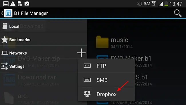 add-dropbox