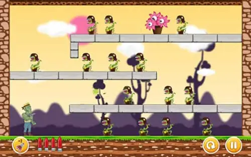Zombie vs Plants Shooter
