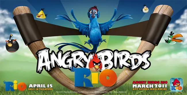 angry birds rio android games