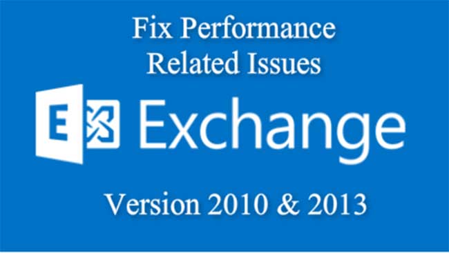 Fix exchange server performance issues