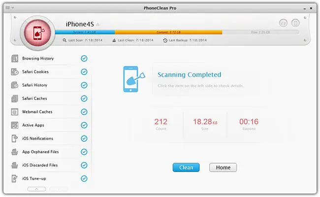 phone deep clean