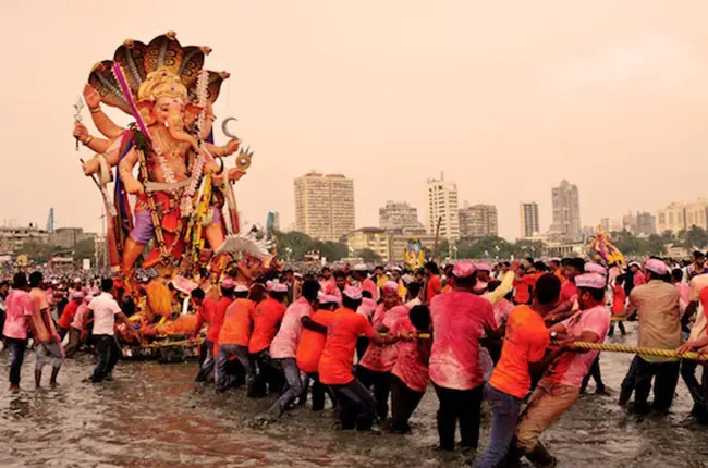 visarjan of lord ganesh