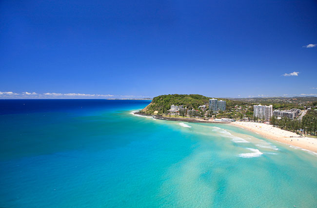 Burleigh Heads Beach australia