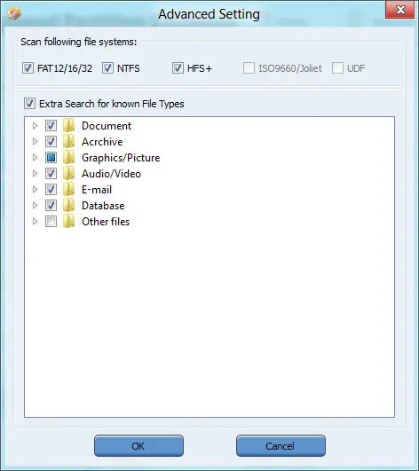 advanced settings
