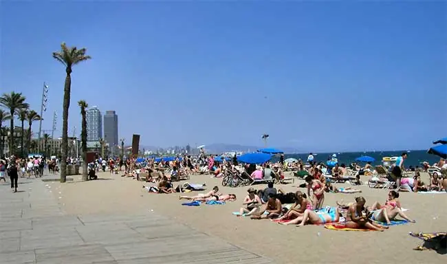 Bogatell Beach Spain Bogatell Beach Spain