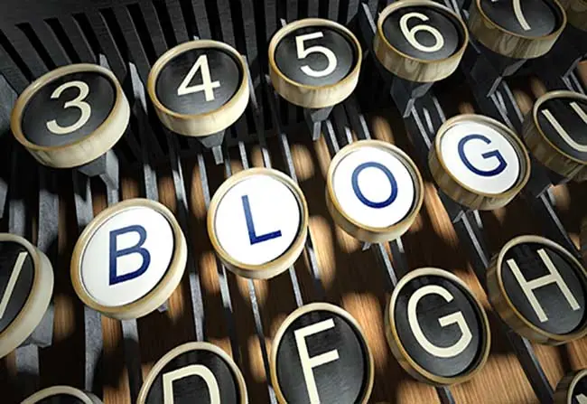Internet blog typewriter Internet blog typewriter