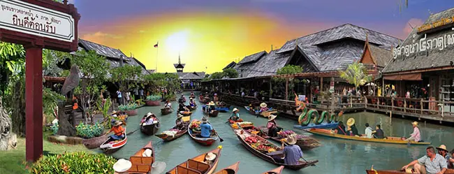 Pattaya Floating Market Thailand