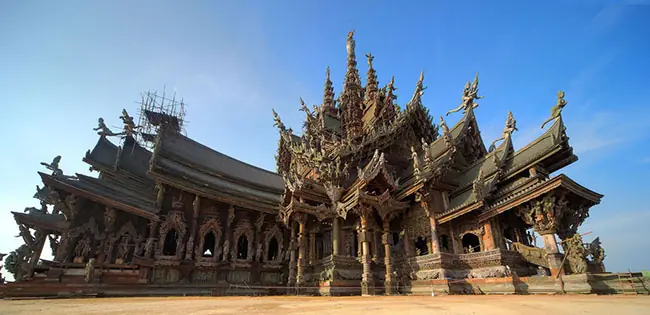 The Sanctuary of Truth Pattaya Thailand