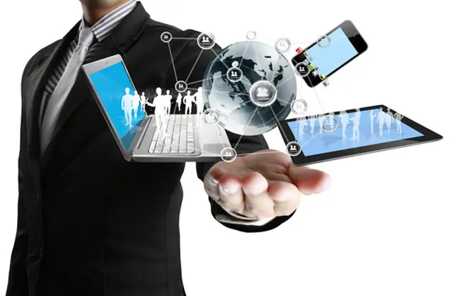 Technology in the hands Technology in the hands