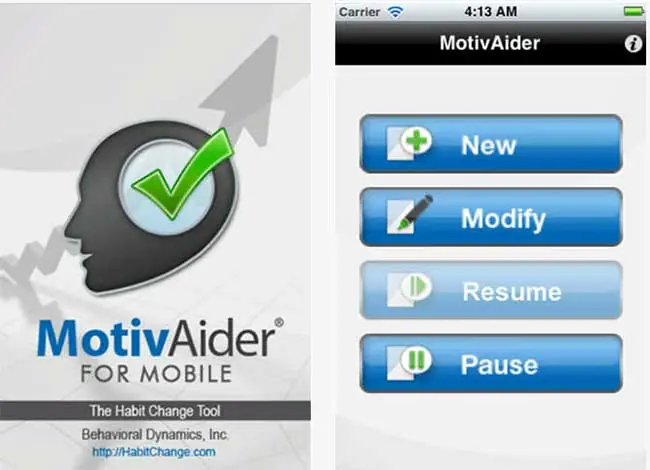 MotivAider app MotivAider app