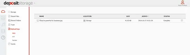 Web interface