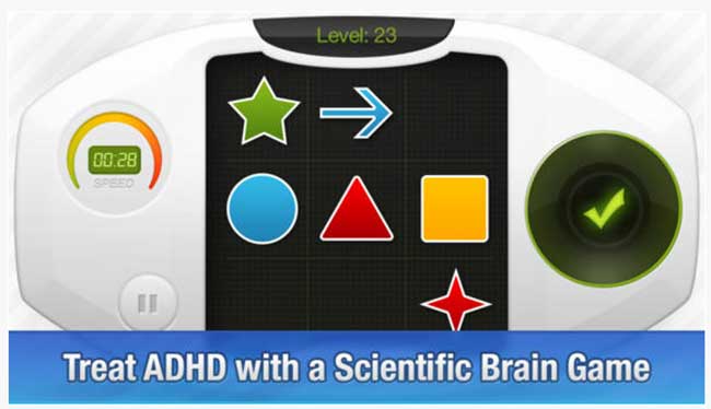 ADHD scientific brain game