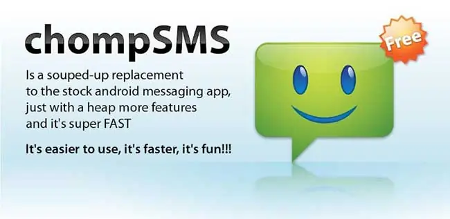 chomp SMS app for Android chomp SMS app for Android