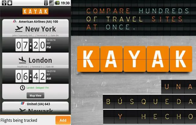 kayak android