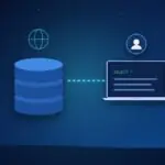 Database connected to a remote expert's laptop running an SQL query