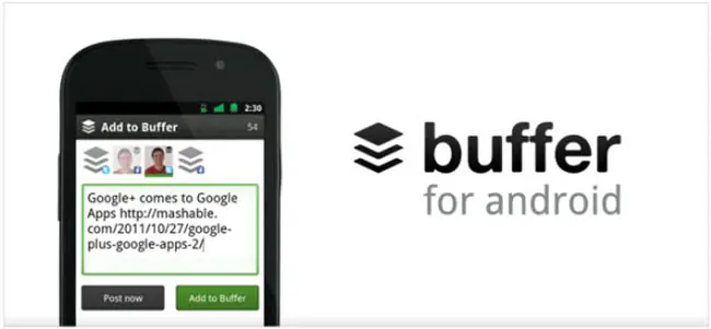 Buffer Android app