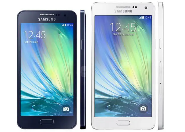 Samsung Galaxy E7 black and white Samsung Galaxy E7 black and white