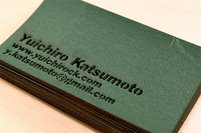business card