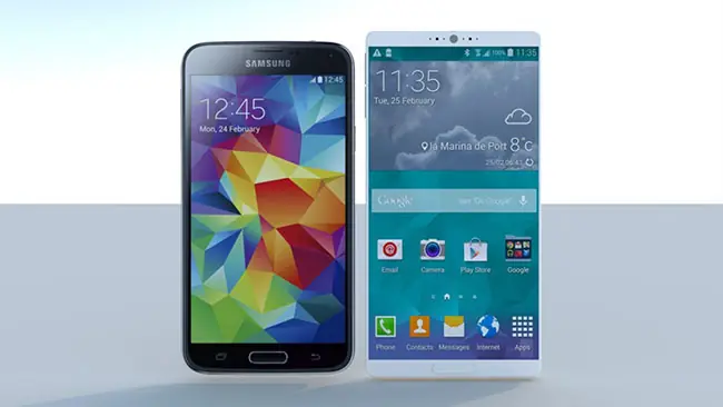 Samsung Galaxy S5 vs S6