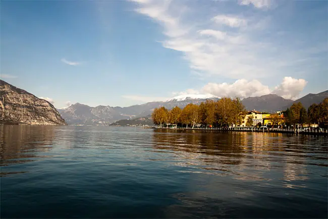 fascinating views of Iseo Lake