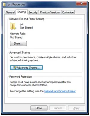 Advance Sharing