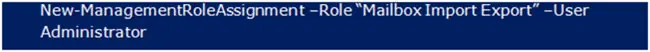 Mailbox Import Export powershell