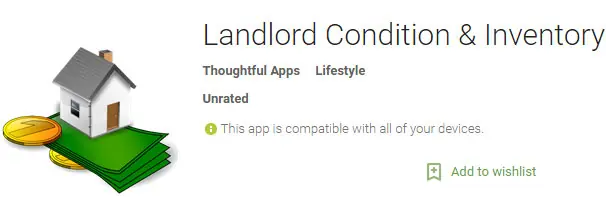 Landlord condition and inventory Landlord condition and inventory