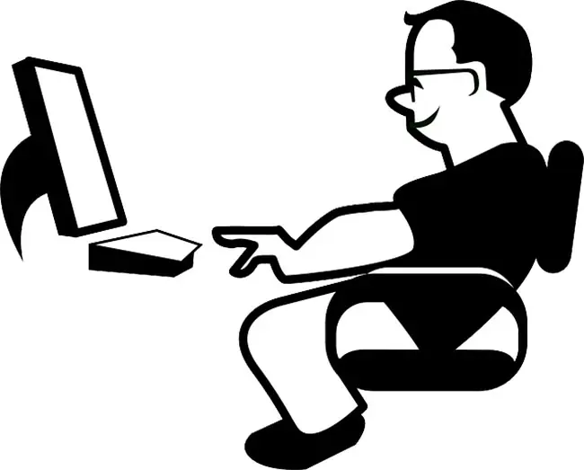 technology employee computer