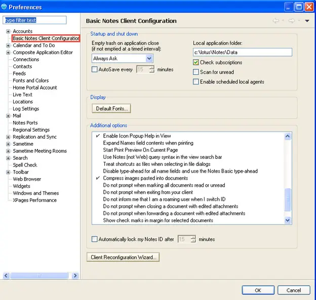 convert lotus email step 4
