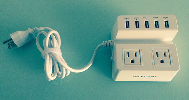 USB Super Charger with surge protector gadget review