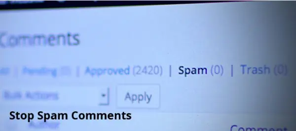 Spam Comment Plugin