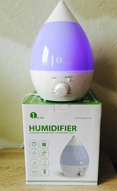 aroma diffuser humidifier gadget with box