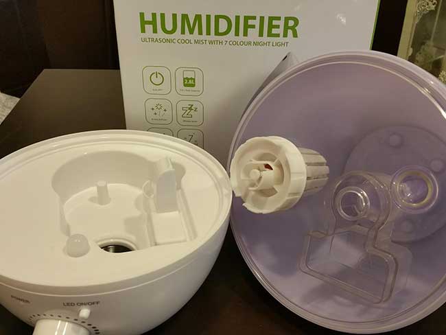 humidifier gadget inside