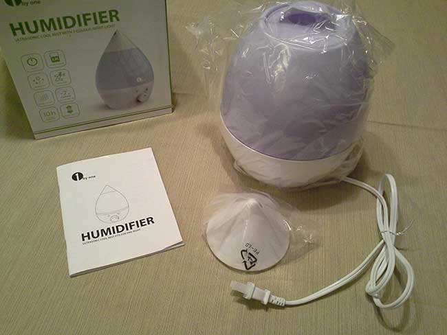 humidifier gadget unboxing