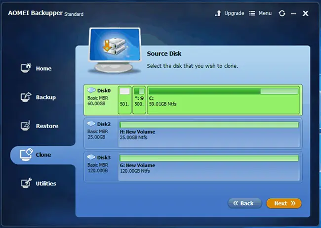 backup utility