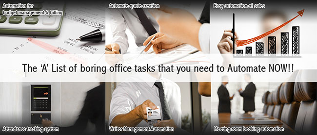 office tasks to automate