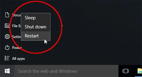 computer restart