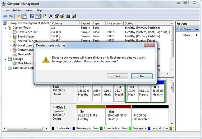erase partition