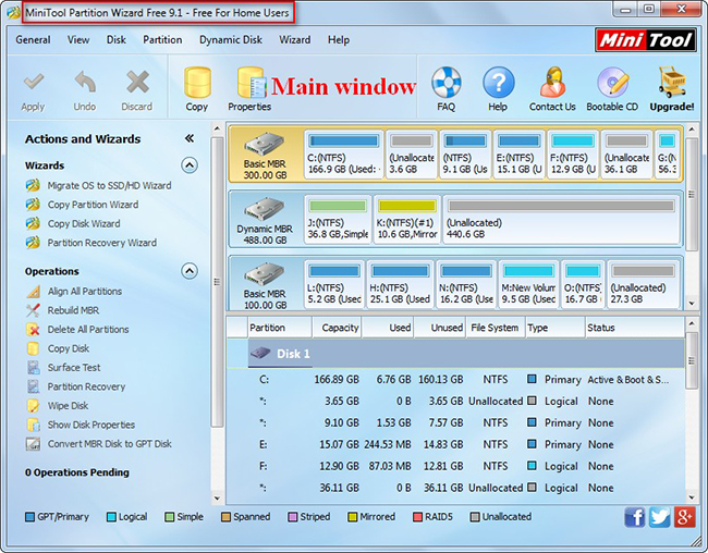 minitool partition wizard