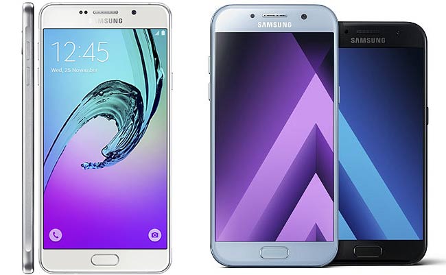 Samsung Galaxy A7 comparision 2016 vs 2017 model