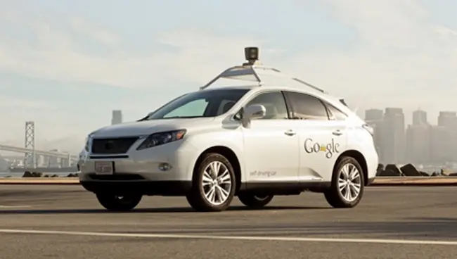 self driven google vehicle