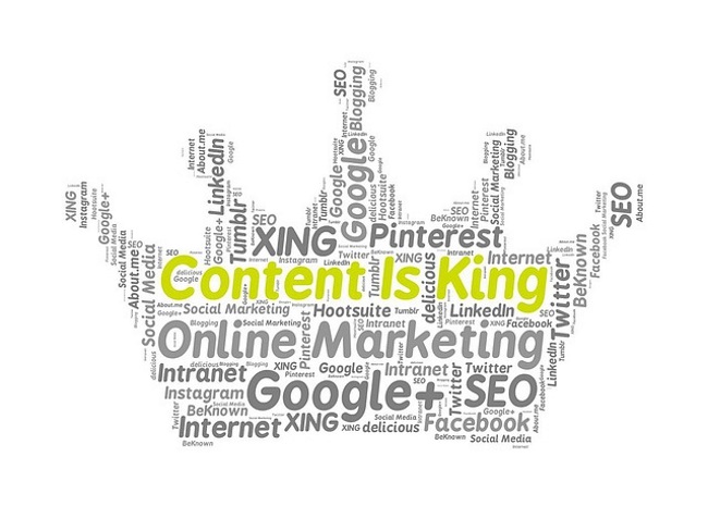 Content is king for your website audience