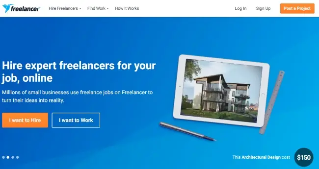 Freelancer website