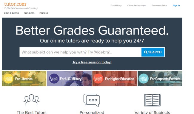 Tutor website