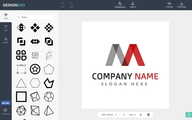 how to create a custom logo