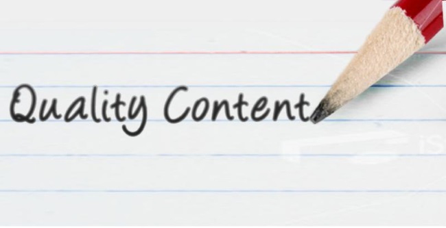 SEO quality of content is king