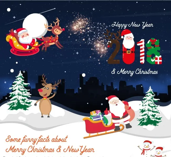 Christmas and New Year celebration