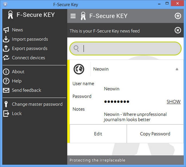 F-secure pwd manager